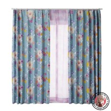 NEW Suminoe Curtains Blue Green 100 x 178 cm Disney Princess Ta