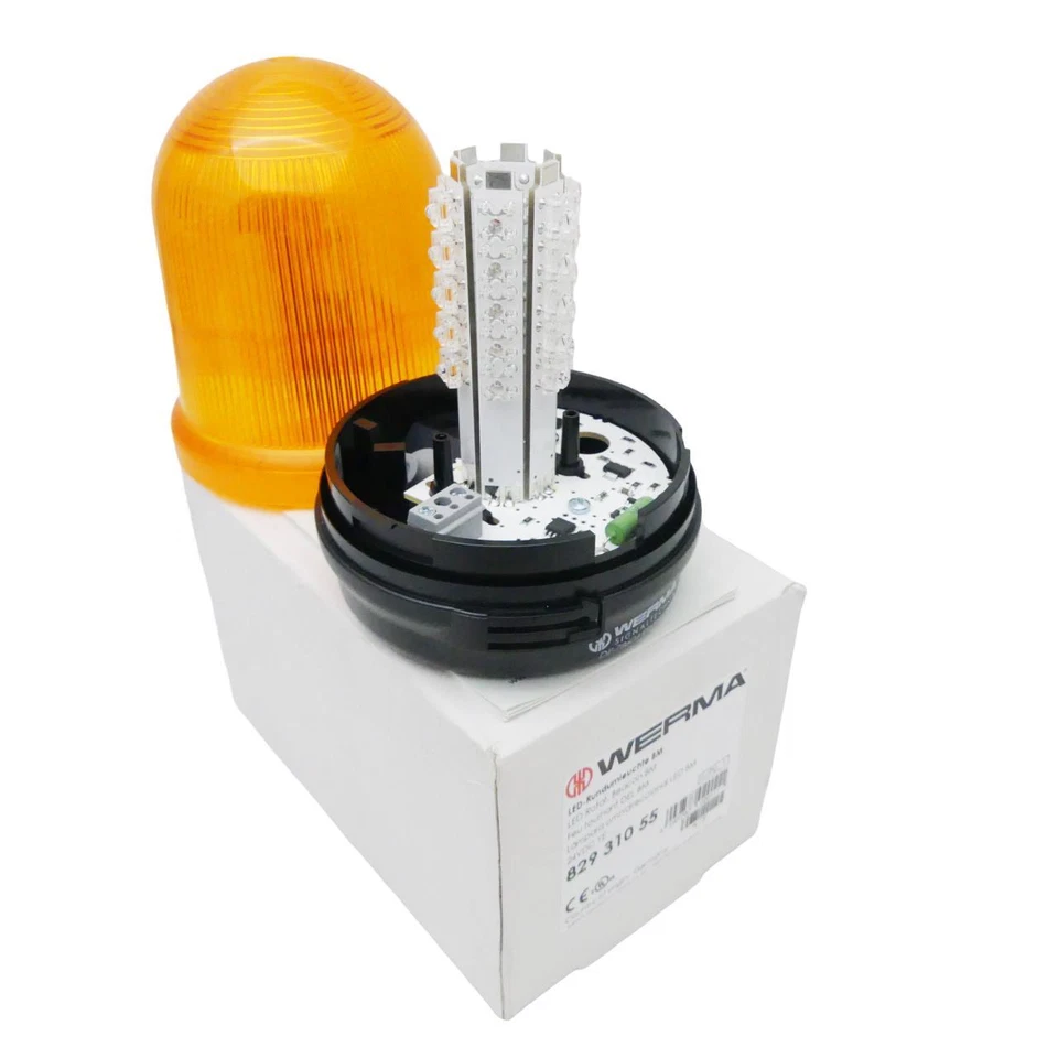 WERMA 82931055 829 310 55 LED-Rundumleuchte Orange -new- - Bild 2 von 3