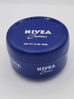 NIVEA Creme Body, Face and Hand Moisturizing Cream  16 Oz - 454g