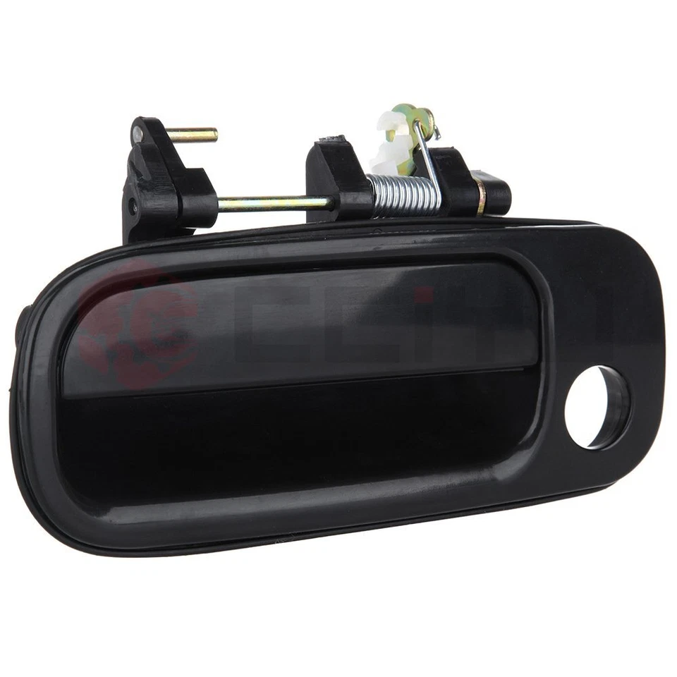 Para Toyota Camry 92-96 4x Manijas de puerta interiores Marrón 4x Exterior Negro Izquierda Derecha Foto 2 de 4
