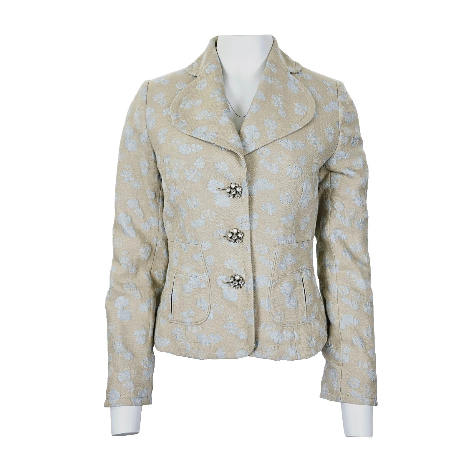 Abrigos Floral Marrón Banana Republic, chaquetas y chalecos para Mujeres