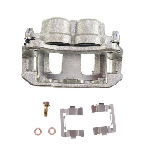 Detroit Axle Front Brake Calipers With Brackets For Chevy Equinox, Pontiac Torrent, Saturn Vue, Suzuki XL-7 (2007-2009) - 2pc Set