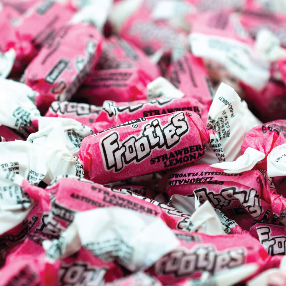 3x Bags Tootsie Frooties Strawberry Lemonade Flavored Chewy Candy