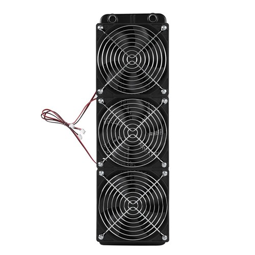 CPU Cooler Digital Display Fan G1/4 Thread Heat Row Radiator fr Desktop Computer - Afbeelding 6 van 11