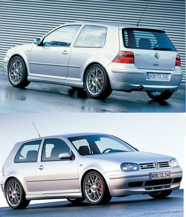 VW GOLF MK4 MK IV 4 FULL BODY KIT 25 ANNIVERSARY FRONT SKIRT + REAR+ SS+  SPOILER