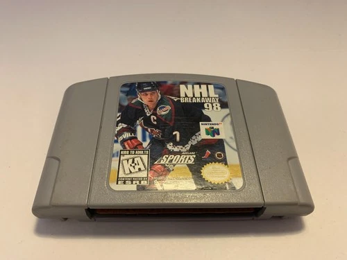 NHL Breakaway 98 (Nintendo 64, 1998) Cartridge Only Tested