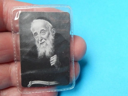 pious image RELIC Bogdan Mandic Father Leopold of Castelnovo CAPUCIN dress