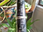 Vintage Sterling Silver Ring 80s y2k wrap shrimp x abstract curve shrimp modern — photo 5