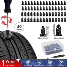 60pcs Tire Repair Kit Diy Flat Tire Repair Car Truck Motorcycle Home Plug Patch