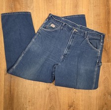Vintage Pointer Brand Carpenter Jeans Made In USA W42 L30