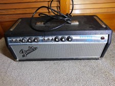 1968 Fender Bassman Silverface Guitar Amplifier -- Vintage -- 50 Watts !