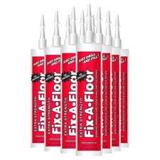 Fix A Floor Repair Adhesive Extra Strength Nontoxic Re-Bonding Loose Tile 12 Pcs
