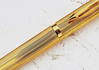 Vintage Parker 75 22k Gold Plated Millaries Rollerball Pen France — photo 1