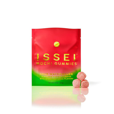 Sour Watermelon Mochi Gummies Chewy Candy | Pillowy Soft | Dye-Free with Colors