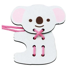 Artec Wooden Lacing Toy, Koala