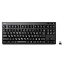 ELECOM USB Keyboard with Wireless Receiver Me...