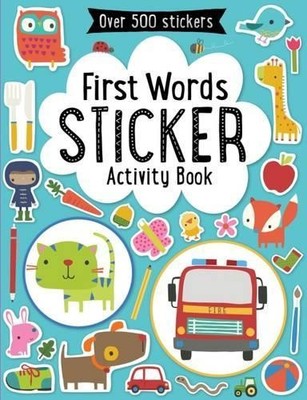 First Words Sticker Book (First Wor..., Make Believe Id