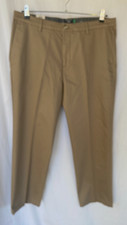 DOCKERS CLASSIC PLEATED FIT..FLEX WAISTBAND,,IRON FREE..KHAKI..PANTS..NWT..36 29