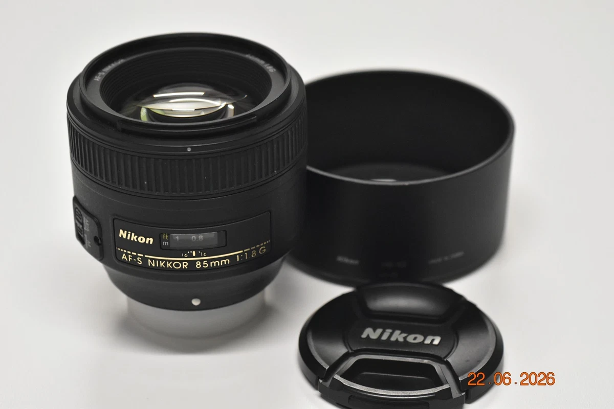 Nikon AF f/1.8 Camera Lenses 85mm Focal for sale | eBay