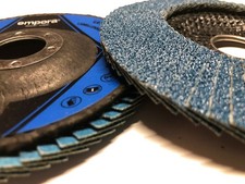 Fächerscheibe Lamellenscheibe Schleifscheibe Empora 115mm-125mm Zirkonium 40-120