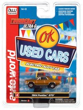 AUTO WORLD THUNDERJET SC390 1964 Pontiac GTO gold SLOT CAR