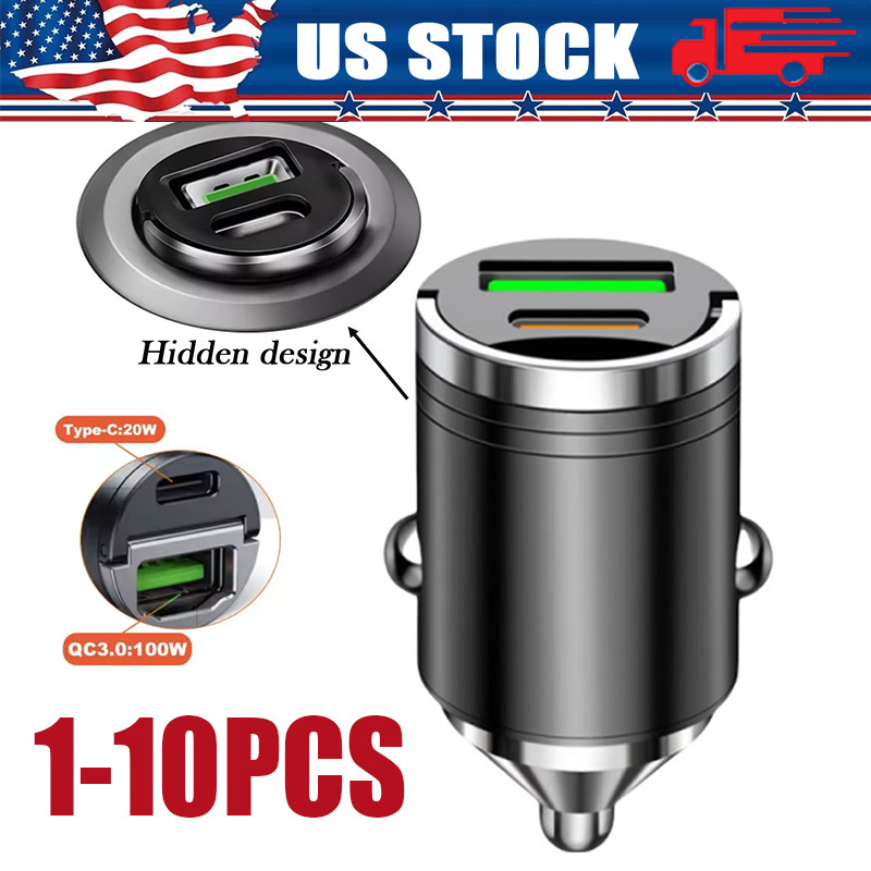 2 Port USB Super Fast Car Charger Adapter For iPhone Ssg And