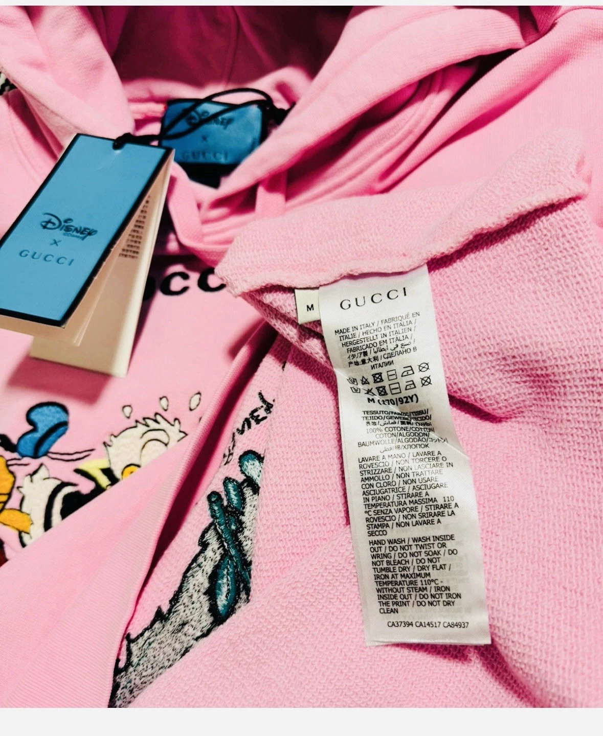 GUCCI FELPA UOMO DISNEY TAGLIA XL NUOVA!!!