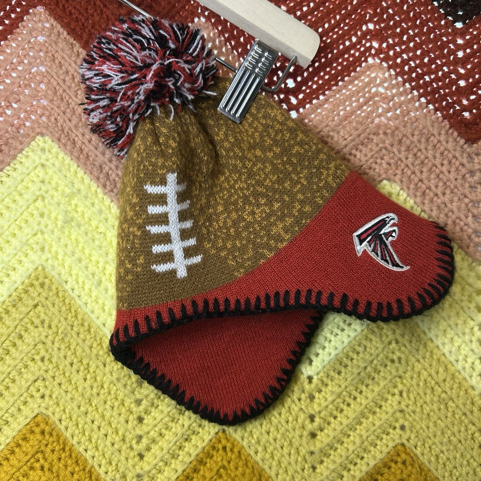 Falcons Hat and Mittens Infant Hat Winter hat NFL Atlanta Falcons
Opens in a new window or tab
