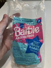 1994 McDonald's Happy Meal Toy BARBIE Jewel  Glitter Bride 7 - New in Package