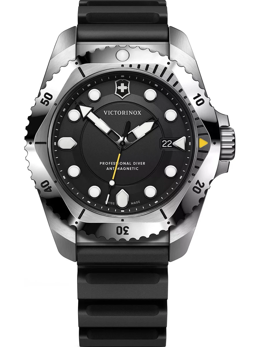 Victorinox Swiss Army Orologio Uomo Automatico V241857 – Cassa Acciaio, Quadrante Blu, Cinturino In Acciaio, 42 Mm