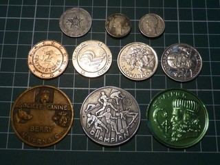 LOT de 10 MEDAILLES & JETONS A DECOUVRIR POUR CHINEURS !