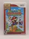 Super Paper Mario Nintendo Selects Edition (Nintendo Wii, 2007) Game + Manual