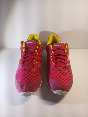 Womens REEBOK RealFlex Transition Pink Running Shoes / Size 9