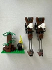 1999 LEGO Star Wars Speeder Bikes #7128 Complete Luke, Endor Scout Trooper