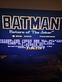 Batman: Il Ritorno del Joker (NES, 1991) CARTUCCIA SFUSA SOLO TESTATA E AUTENTICA 