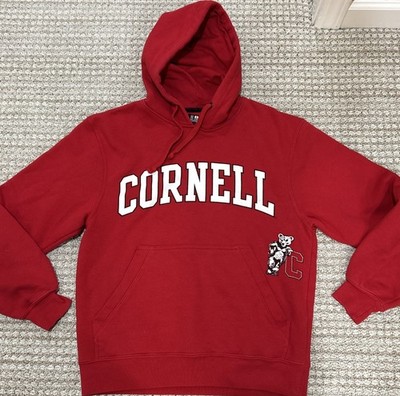 Cornell University Big Red Hoodie Sweatshirt Small Gear for Sports Big Cotton