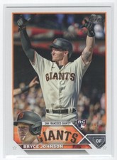 #571 2023 Topps * Bryce Johnson Rookie San Francisco Giants