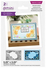 Gemini By Crafters Companion METAL DIES - TRAILING FLORALS