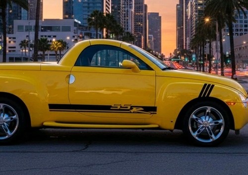 Rocker Stripes Fits: Chevy SSR Graphics Vinyl Decal 3M Vinyl | eBay
