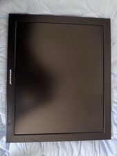 Monacor TFT-1904LED LCD-Farbmonitor im Metallgehäuse für Überwachungssysteme