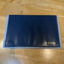 PARKER Calligraphy Fountain Pen Set 4 Nibs 6 Cartridges Case