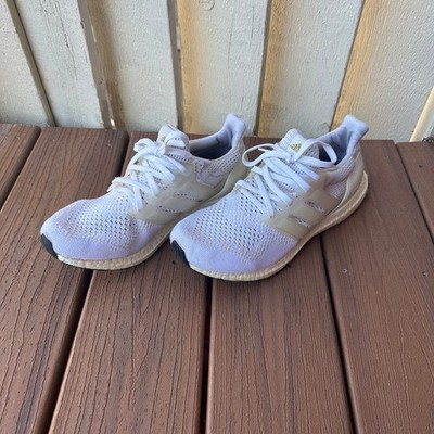 Men s 10 Adidas Ultraboost 1.0 White running shoes