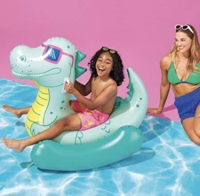 Dino Ride On Water Floats and Inflatables - Sun Squad: Novelty Pool Toy