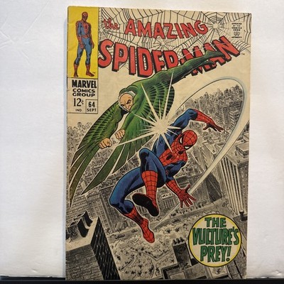 ASM #64 (9/68) Solid copy. Clean & Tight. Please see photos.