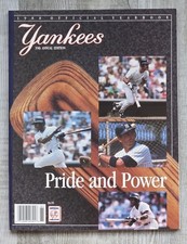 1988 New York Yankees Official Yearbook  Pride and Power