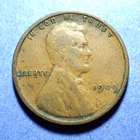 1909 Lincoln cent  Fine