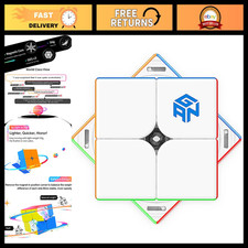 2x2 Magnetic Speed Cube Pro - GAN 251M Frosted Matte, Fast  Smooth, Ideal for P