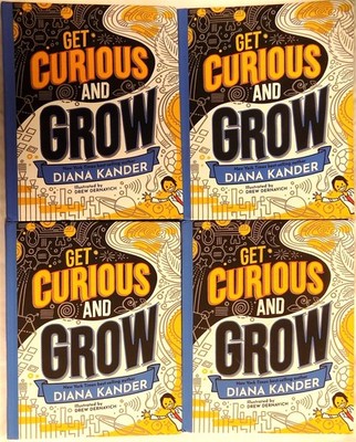 LOT OF 4 Get Curious and Grow by Diana Kander Hardcover 2025
