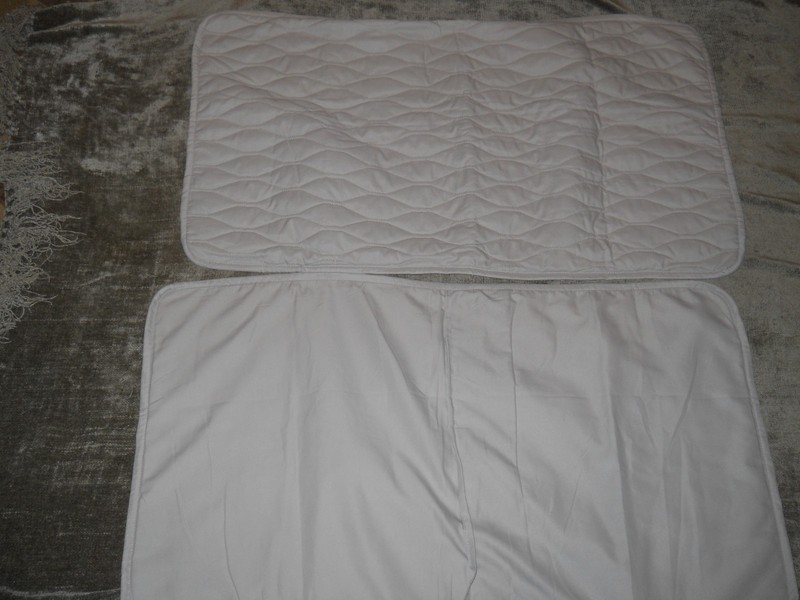 Pair KING Size Quilted Pillow Shams ~ Linen color ~ by Jennifer Adams