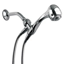 N2945CH Earth Spa 3-Spray with 1.5 GPM 2.7-in. Wall Mount Handheld Shower Hea...